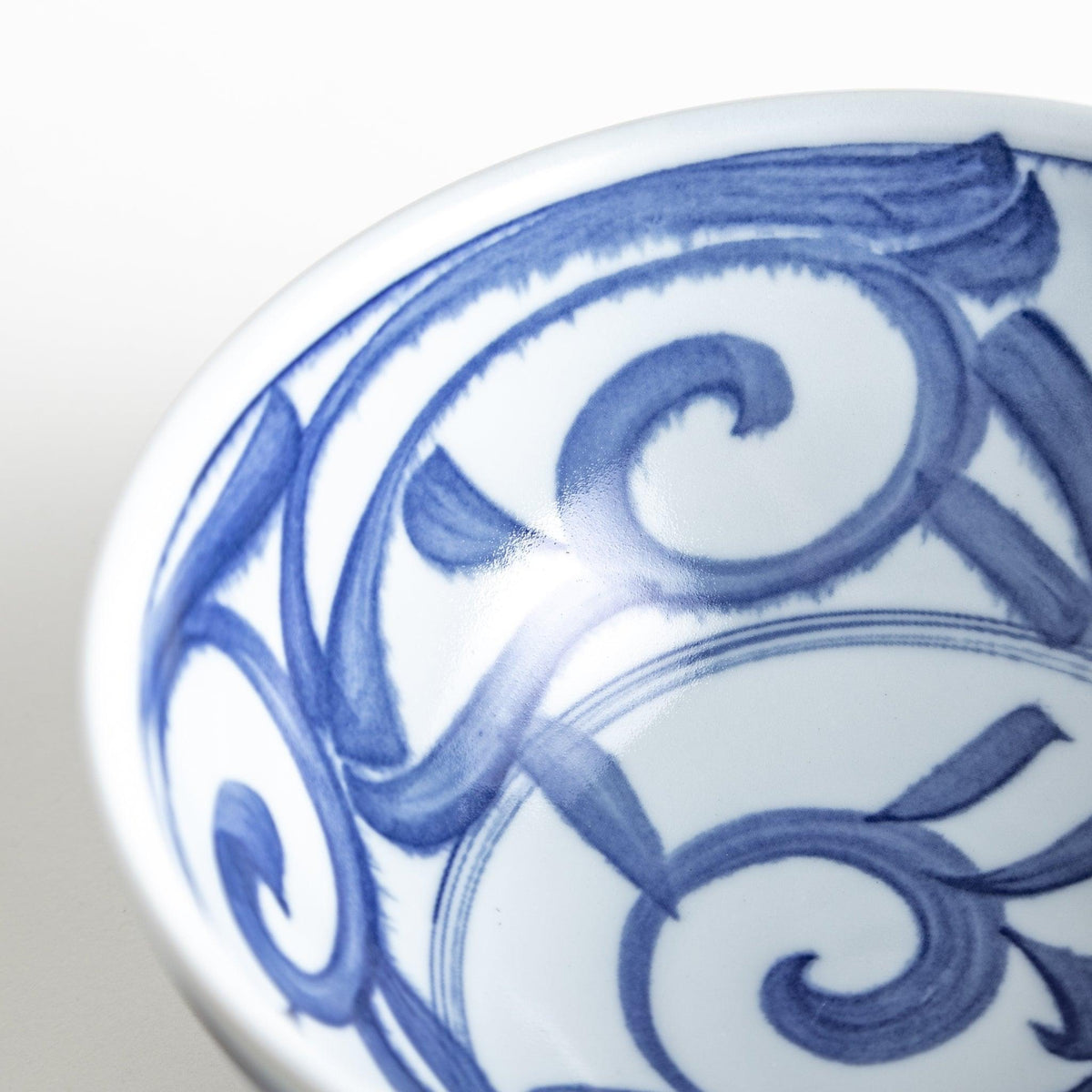 Indigo Grass Donburi Bowl