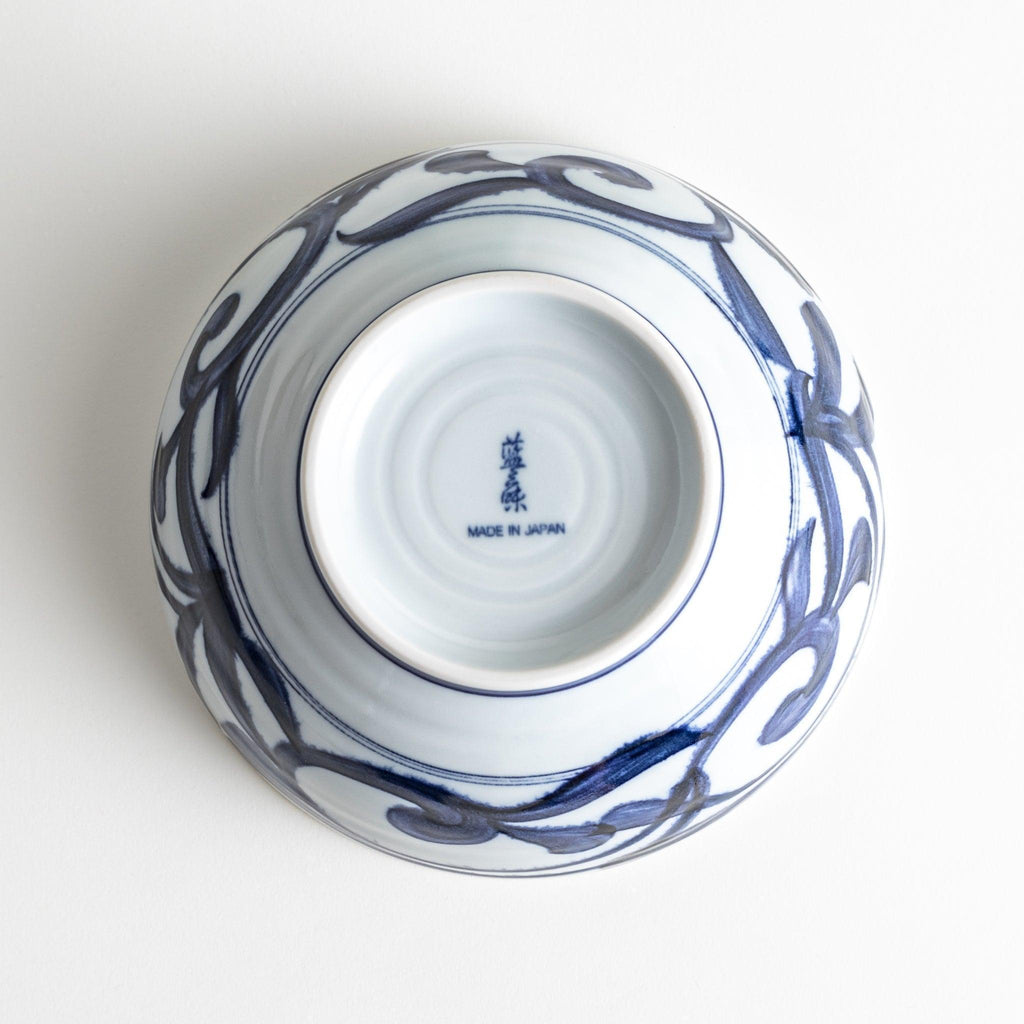 Indigo Grass Donburi Bowl