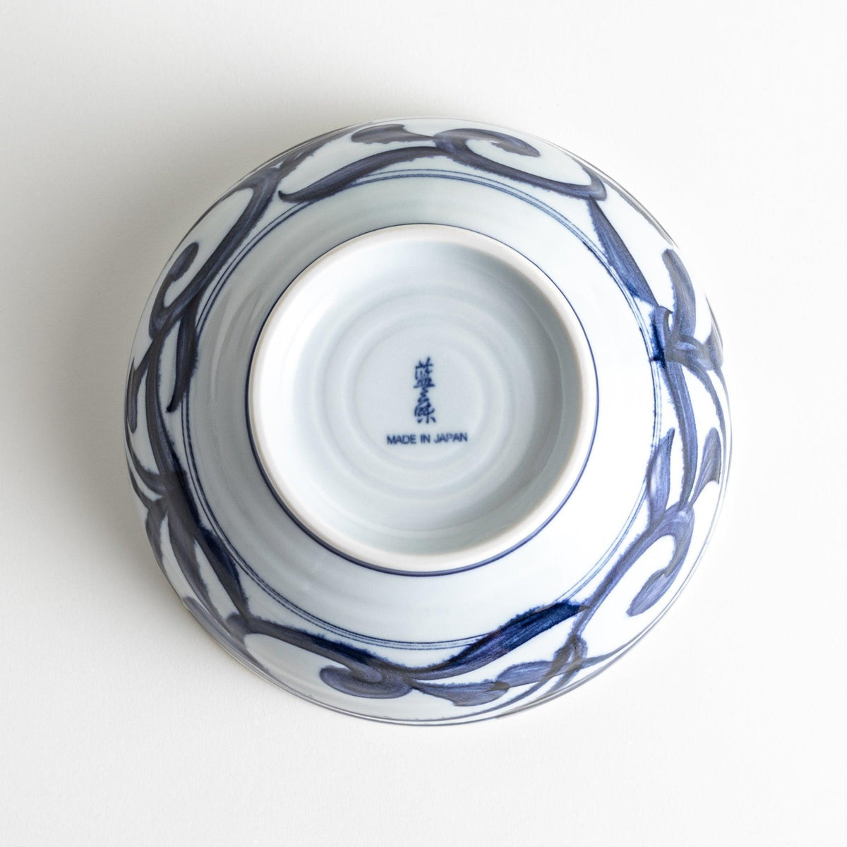 Indigo Grass Donburi Bowl
