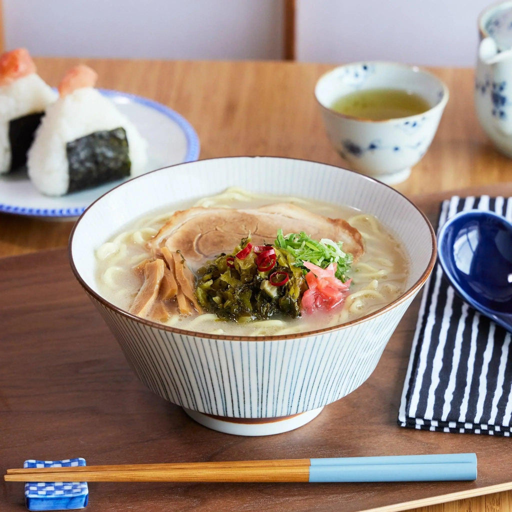 Ink Stripe Ramen Bowl