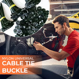 Universal Nylon Cable Tie Buckle Style 6