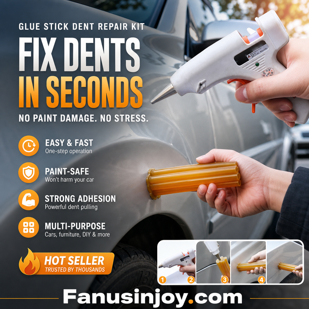 🛠️Fix car dents effortlessly! 🚗Paintless Dent Repair Glue Stick for Car