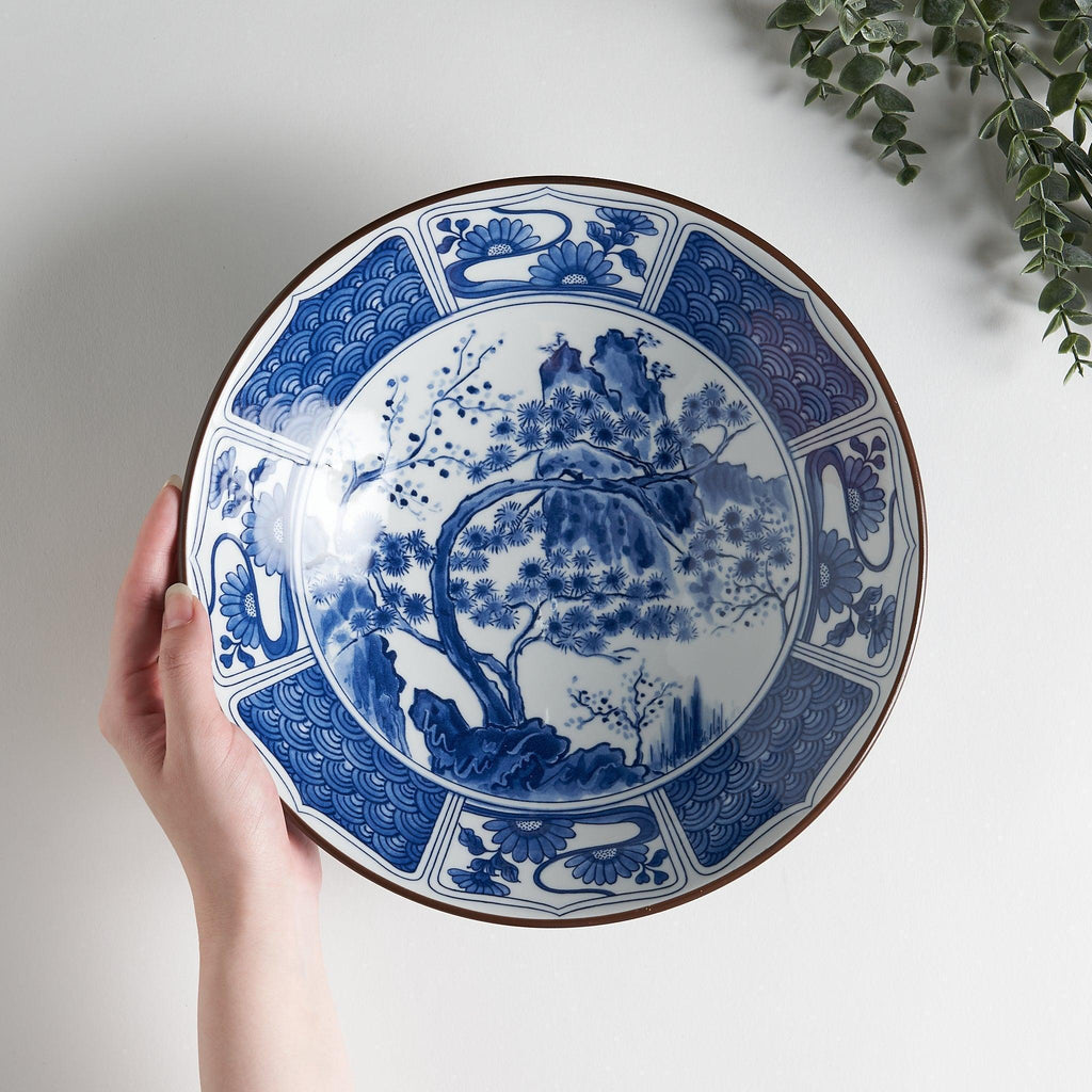 Mountain Landscape Pasta Bowl
