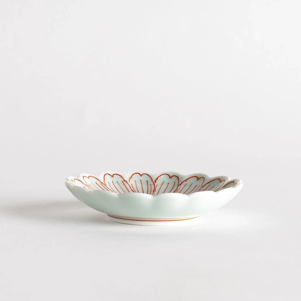 Petal Pattern Sauce Dish
