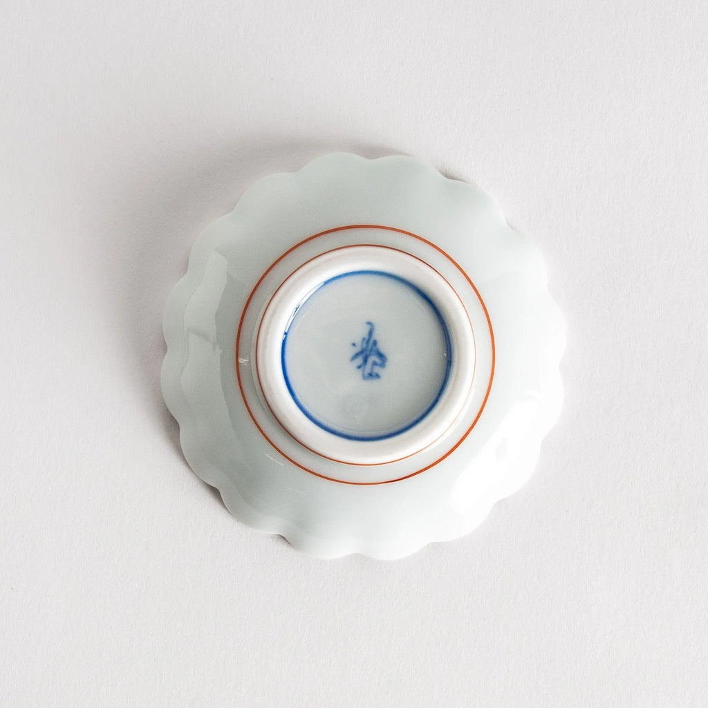 Petal Pattern Sauce Dish