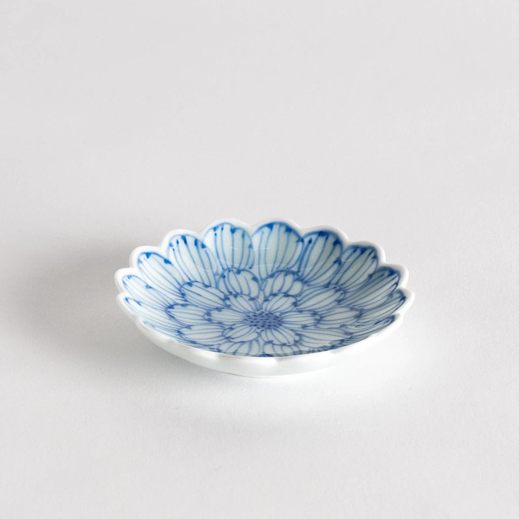 Petal Pattern Sauce Dish