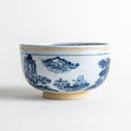 Retro Dyed Landscape Donburi Bowl