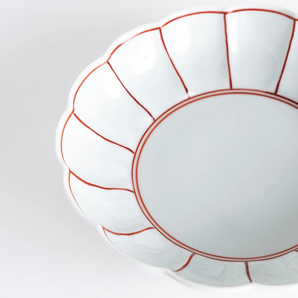 Scalloped Edge Pasta Bowl