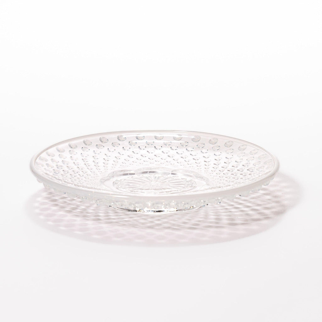 Snowflake Arare Dessert Bowl & Saucer Set