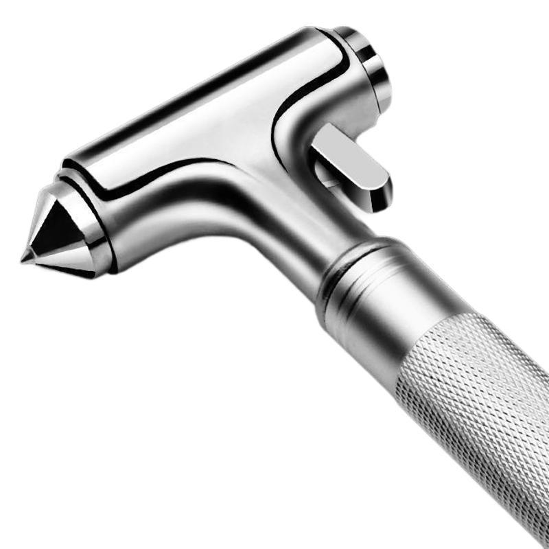 💥Buy 2 Get 1 Free💥3-in-1 Metal Car Safety Hammer & Seat Belt Cutter