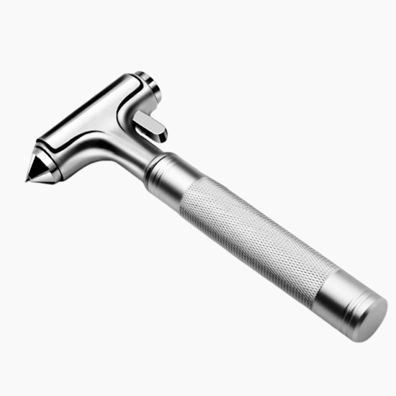 💥Buy 2 Get 1 Free💥3-in-1 Metal Car Safety Hammer & Seat Belt Cutter