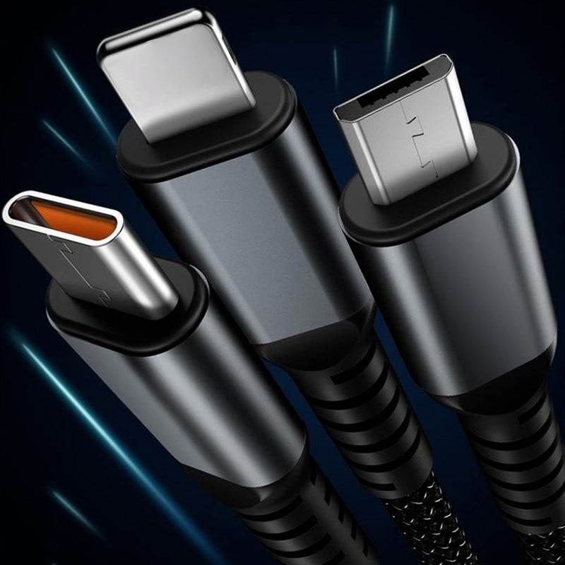 Luminous 3-in-1 Super Fast Charging Cable