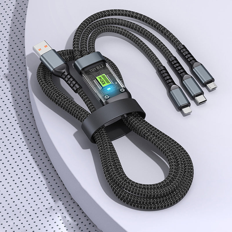Luminous 3-in-1 Super Fast Charging Cable