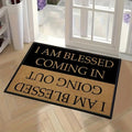 📢📢50% OFF !! ⏰Funny Text Print Welcome Doormat