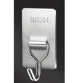 Stainless Steel Wall Hooks – No‑Drill with Waterproof Mounting
