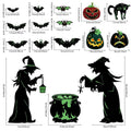 Glow in Dark Halloween Car Stickers